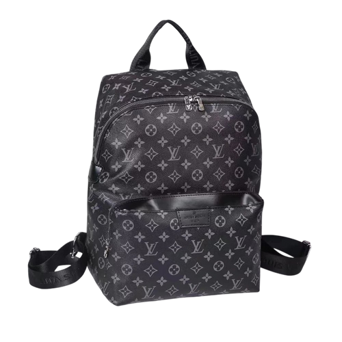 LV BLACK LOGO BACK PACK