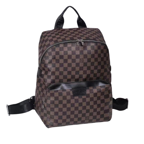 LV BROWN CHECKERED BACK PACK