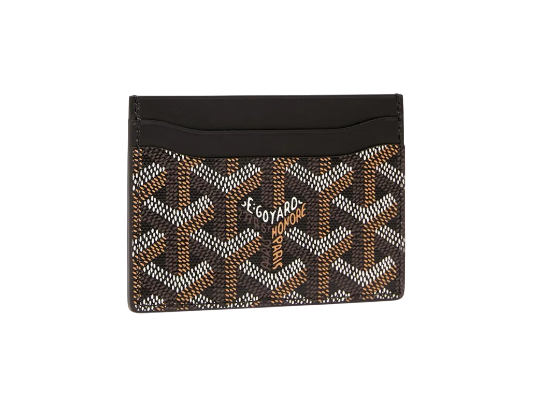 GOYARD CARD HOLDER BLACK