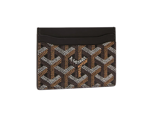 GOYARD CARD HOLDER BLACK