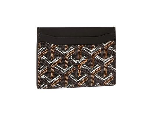 GOYARD CARD HOLDER BLACK