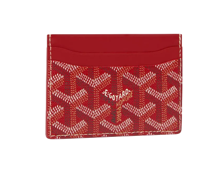 GOYARD CARD HOLDER RED