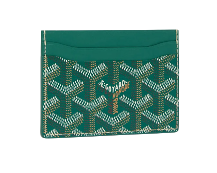 GOYARD CARD HOLDER GREEN