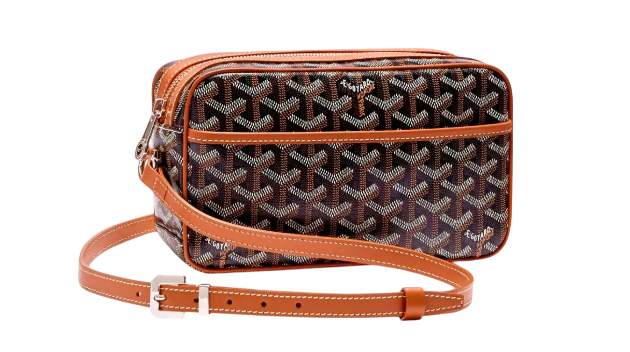 GOYARD CAP VERT BAG BLACK TAN