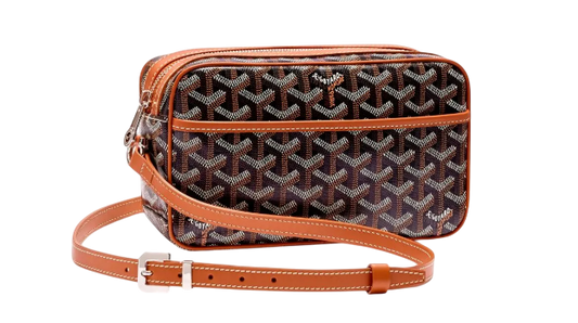 GOYARD CAP VERT BAG BLACK TAN