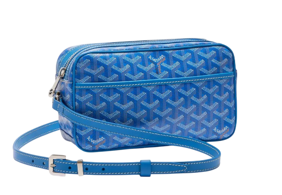 GOYARD CAP VERT BAG BLUE