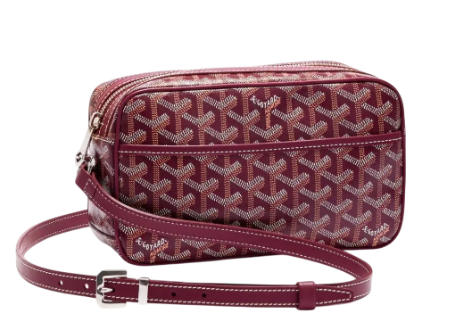 GOYARD CAP VERT BAG BURGUNDY