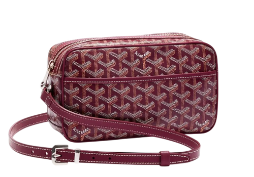 GOYARD CAP VERT BAG BURGUNDY