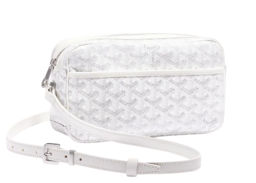 GOYARD CAP VERT BAG WHITE