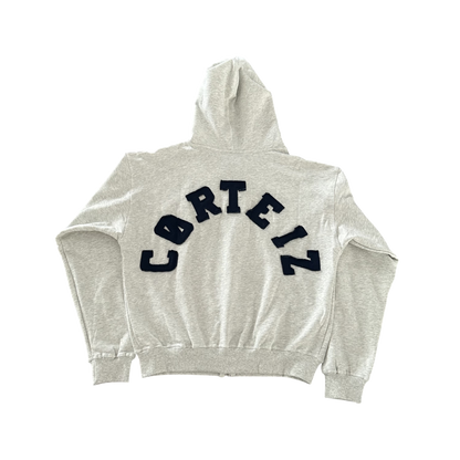 CORTEIZ GRAY ZIPUP