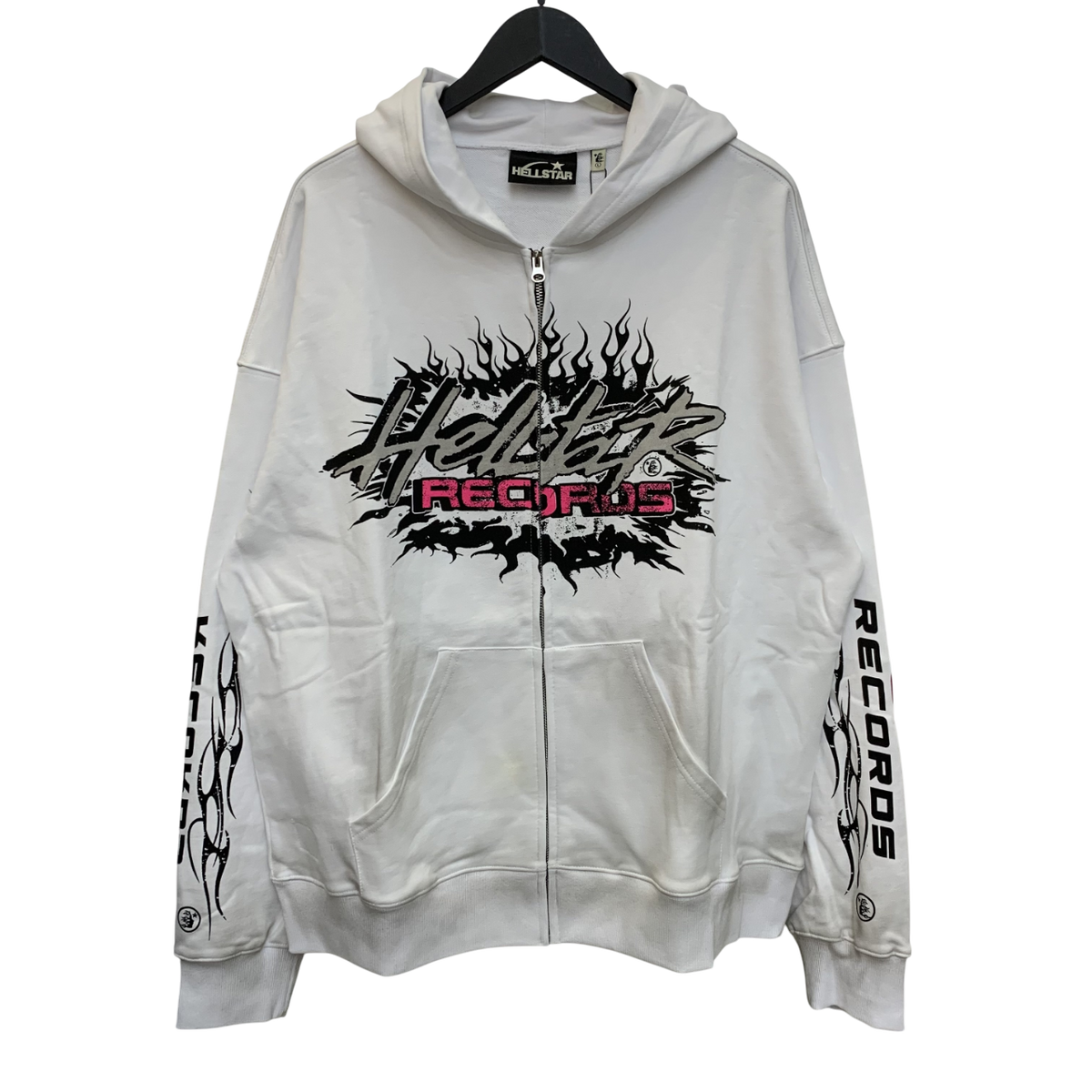 HELLSTAR RECORDS WHITE ZIPUP
