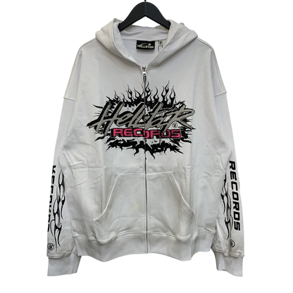 HELLSTAR RECORDS WHITE ZIPUP