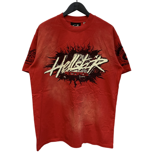 HELLSTAR STUDIOS TSHIRT RED SHIRT