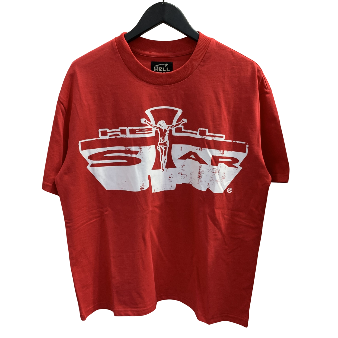 HELLSTAR STUDIOS TSHIRT WHITE RED SHIRT