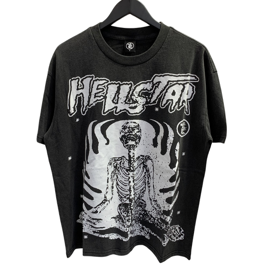 HELLSTAR STUDIOS TSHIRT INNER PEACE BLACK WHITE