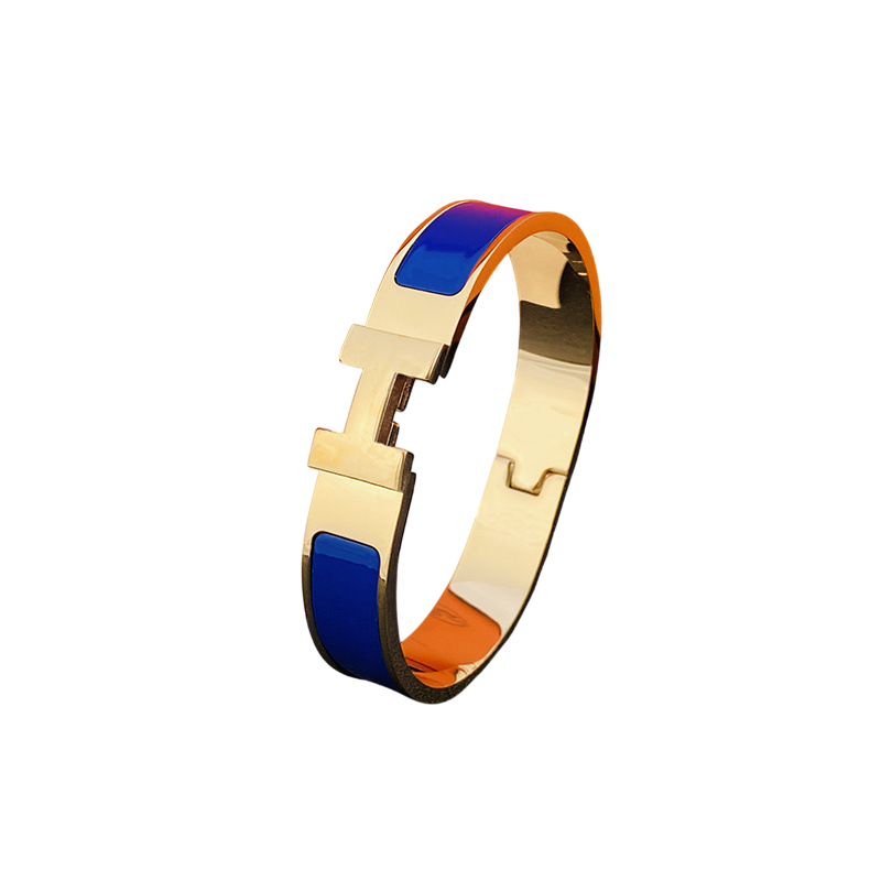 HERMES GOLD/BLUE BRACELET