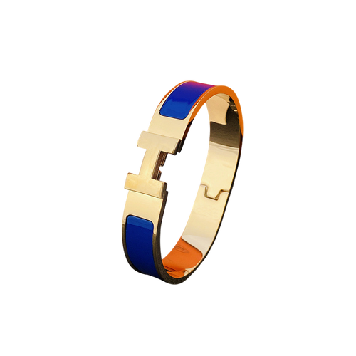 HERMES GOLD/BLUE BRACELET