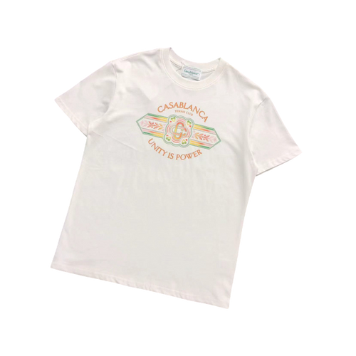 CASABLANCA UNITY IS POWER SHIRT WHITE