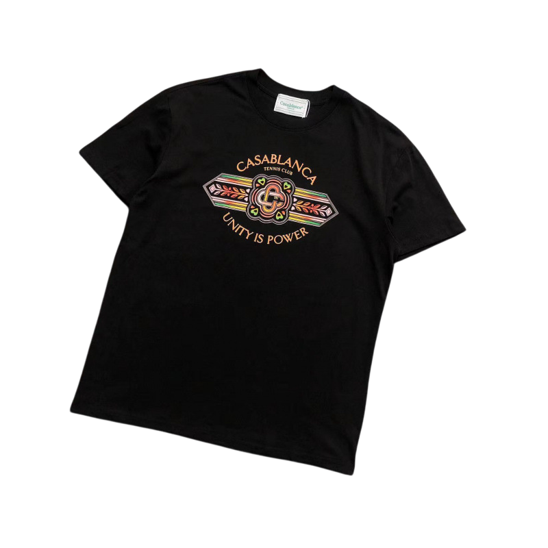 CASABLANCA UNITY IS POWER SHIRT BLACK