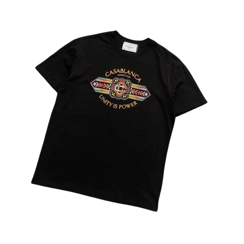 CASABLANCA UNITY IS POWER SHIRT BLACK