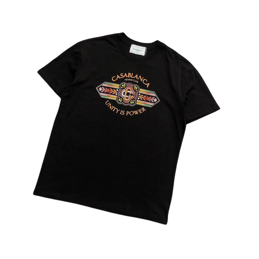 CASABLANCA UNITY IS POWER SHIRT BLACK