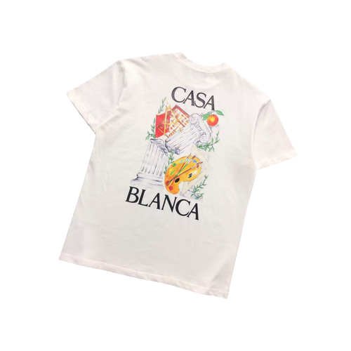 CASABLANCA ABSTRACT REQ SHIRT WHITE