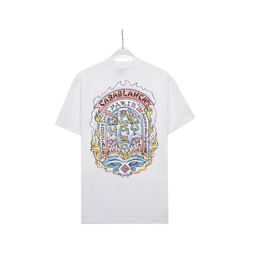 CASABLANCA PARIS SHIELD WHITE