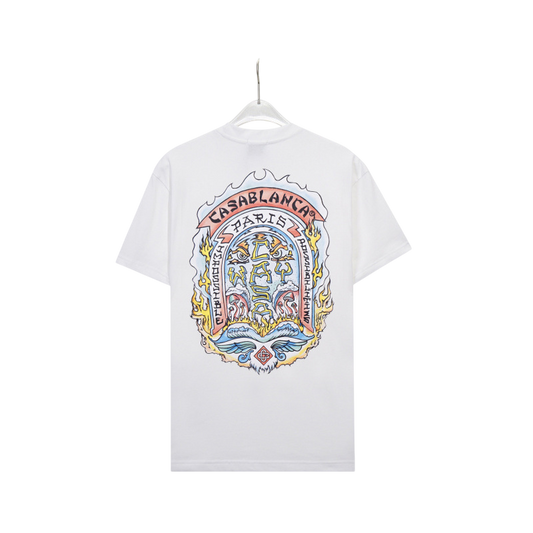 CASABLANCA PARIS SHIELD WHITE