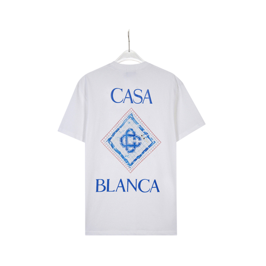CASABLANCA DIAMOND CB SHIRT WHITE