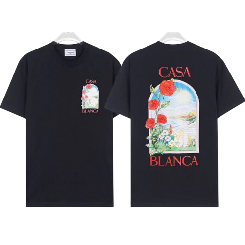 CASABLANCA WINDOW SHIRT BLACK