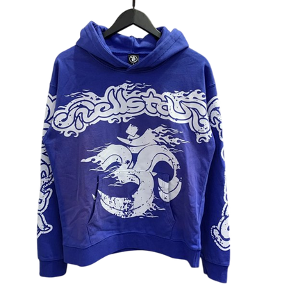 HELLSTAR BLUE HOODIE