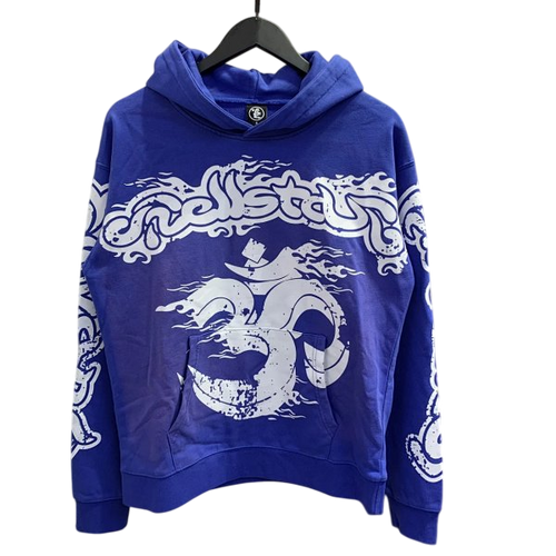 HELLSTAR BLUE HOODIE