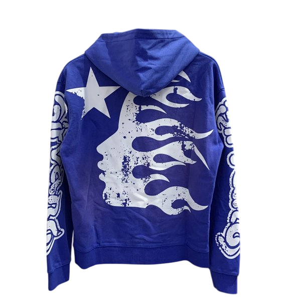 HELLSTAR BLUE HOODIE