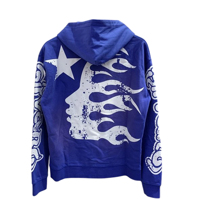 HELLSTAR BLUE HOODIE