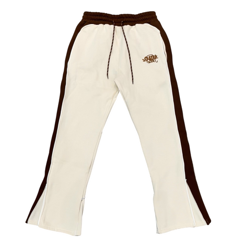 SYNA BEIGE AND BRONW PANTS