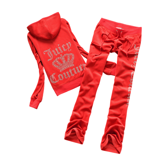 JUICY COUTURE RED CROWN SET