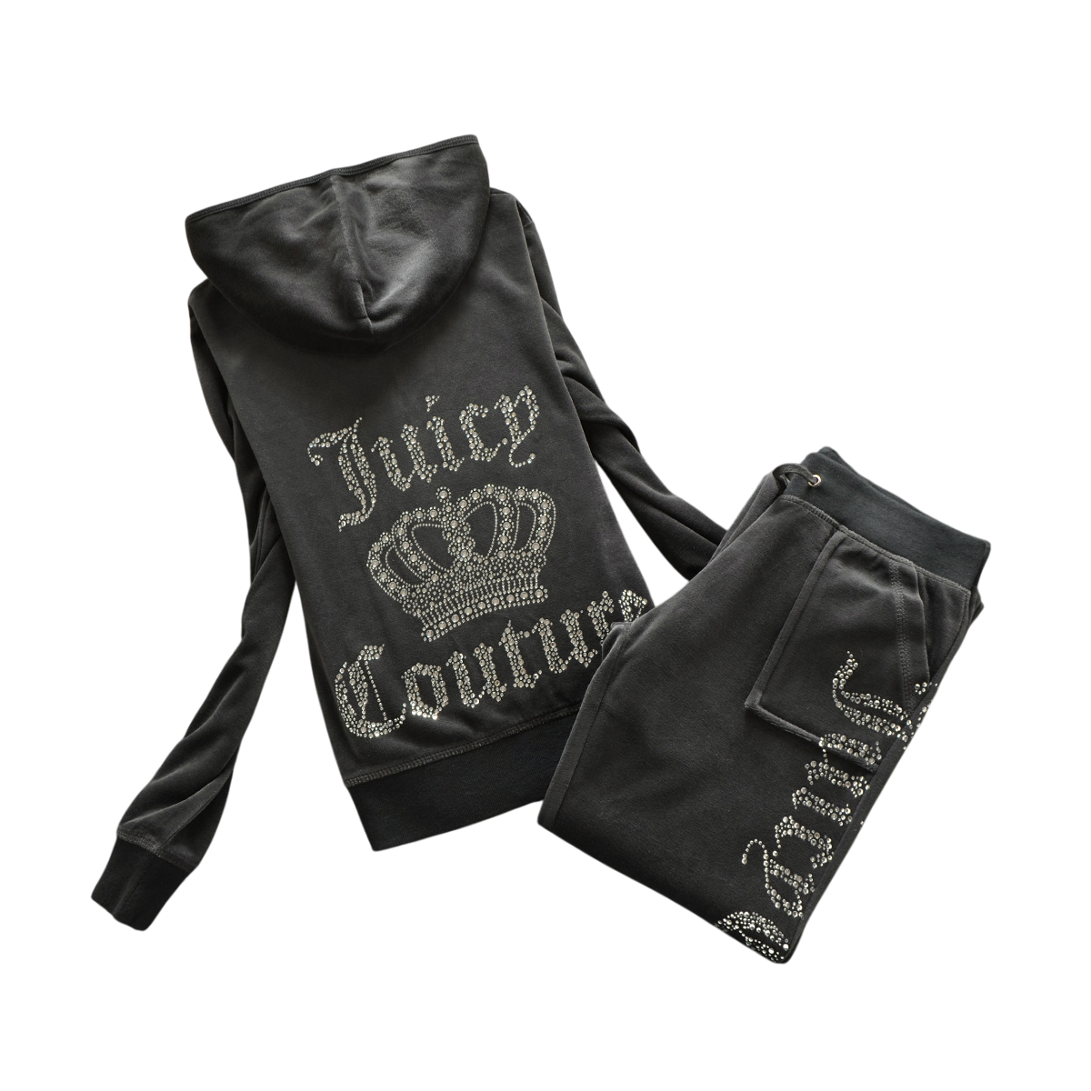 JUICY COUTURE CHARCOAL CROWN SET