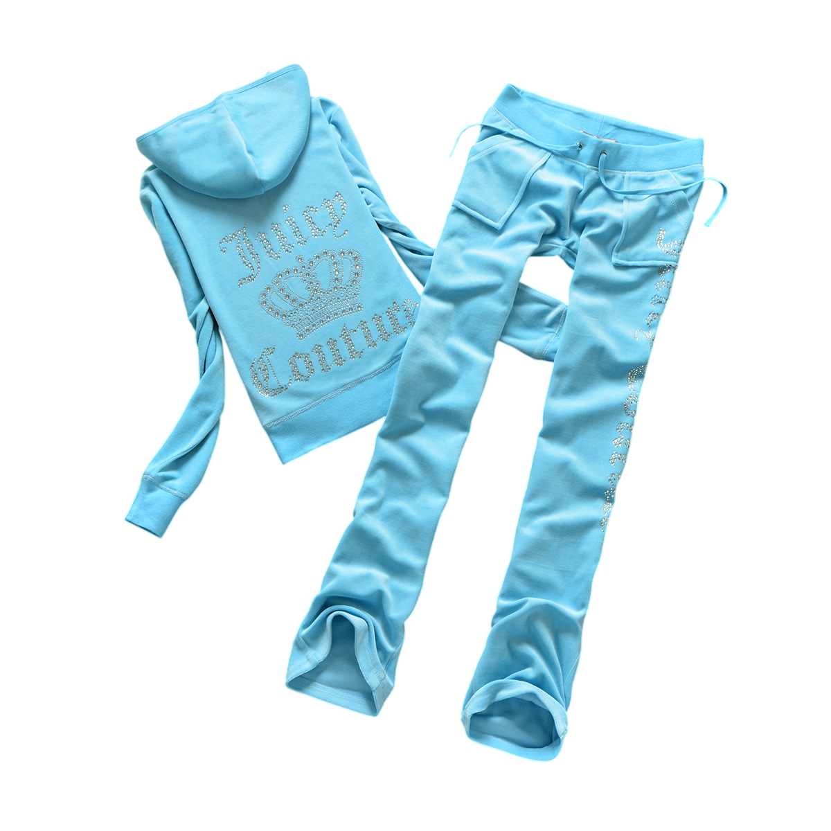 JUICY COUTURE SKY BLUE CROWN SET