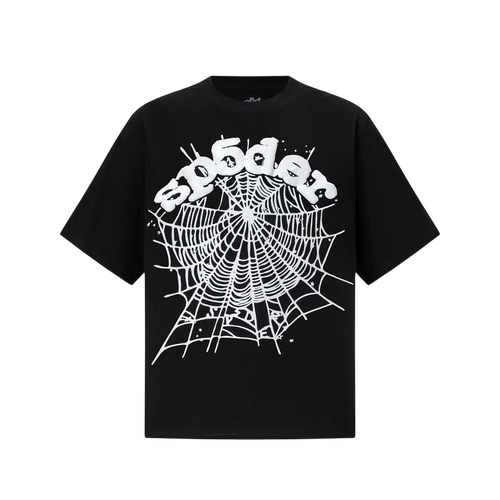 SP5DER SHIRT BLACK 2.0