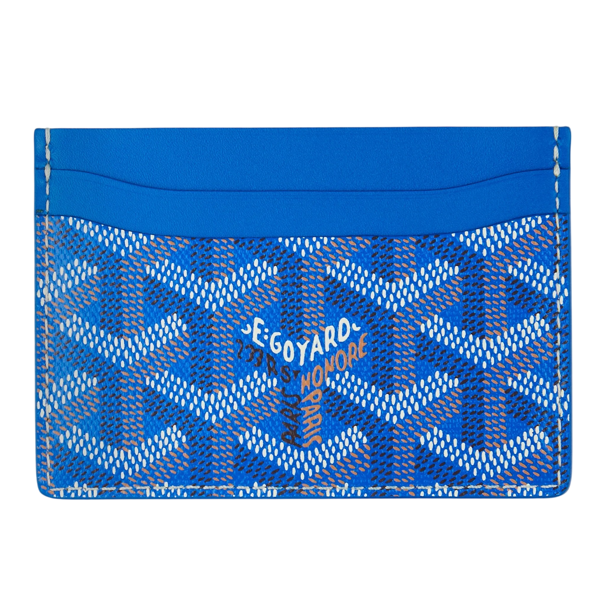 Goyard Card Wallet Blue