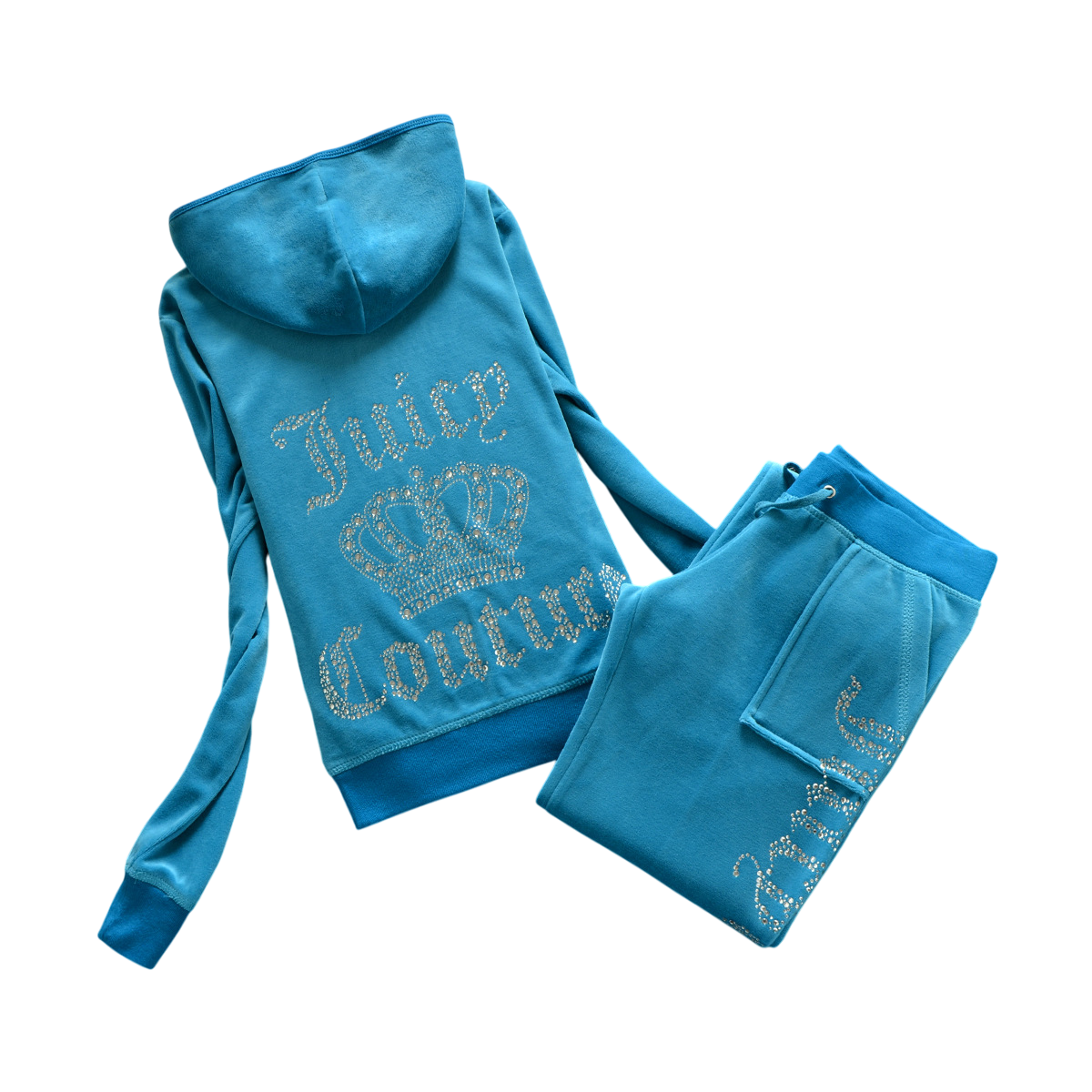 JUICY COUTURE BLUE CROWN SET