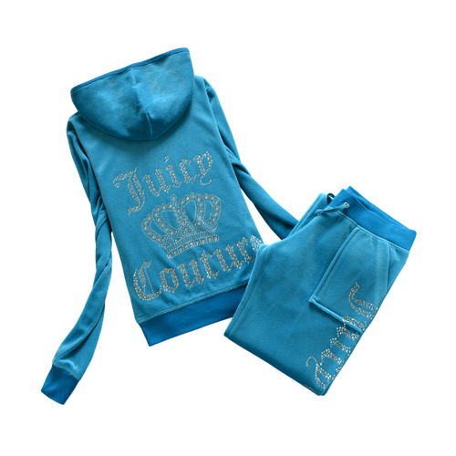 JUICY COUTURE BLUE CROWN SET
