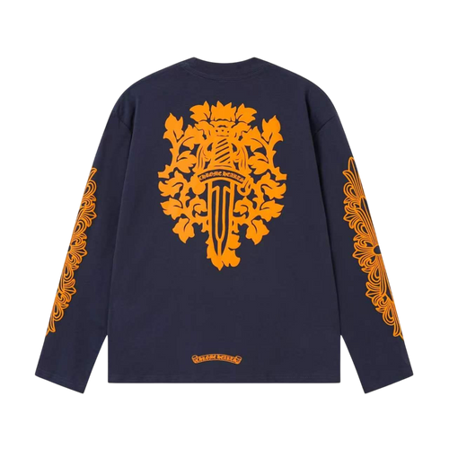 CHROME HEARTS V89 DAGGER LONG SLEEVE T-SHIRT