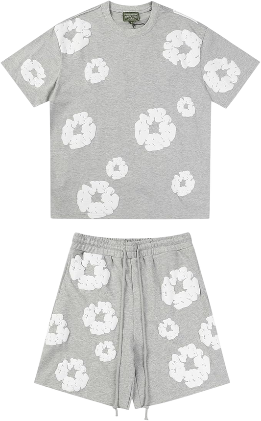 GREY DENIM TEARS SET