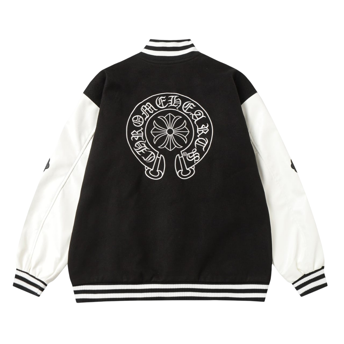 CHROME HEARTS PANDA VARSITY JACKET