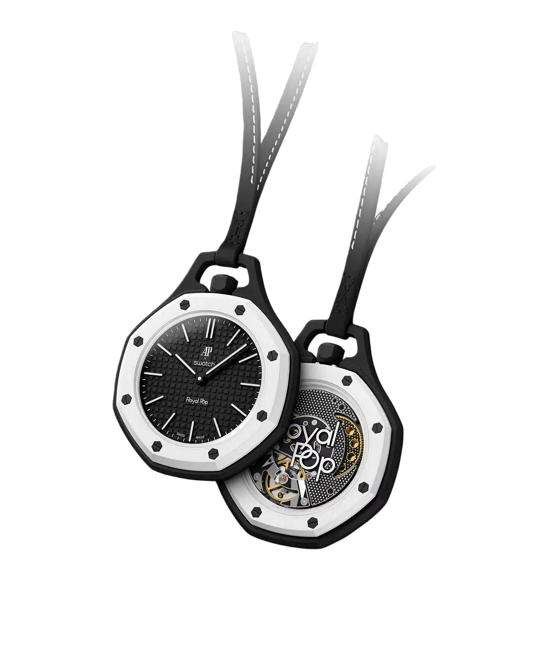 SWATCH x AP Watch Ocho Negro