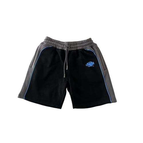 SYNA SYN22 SHORTS BLACK BLUE LINING