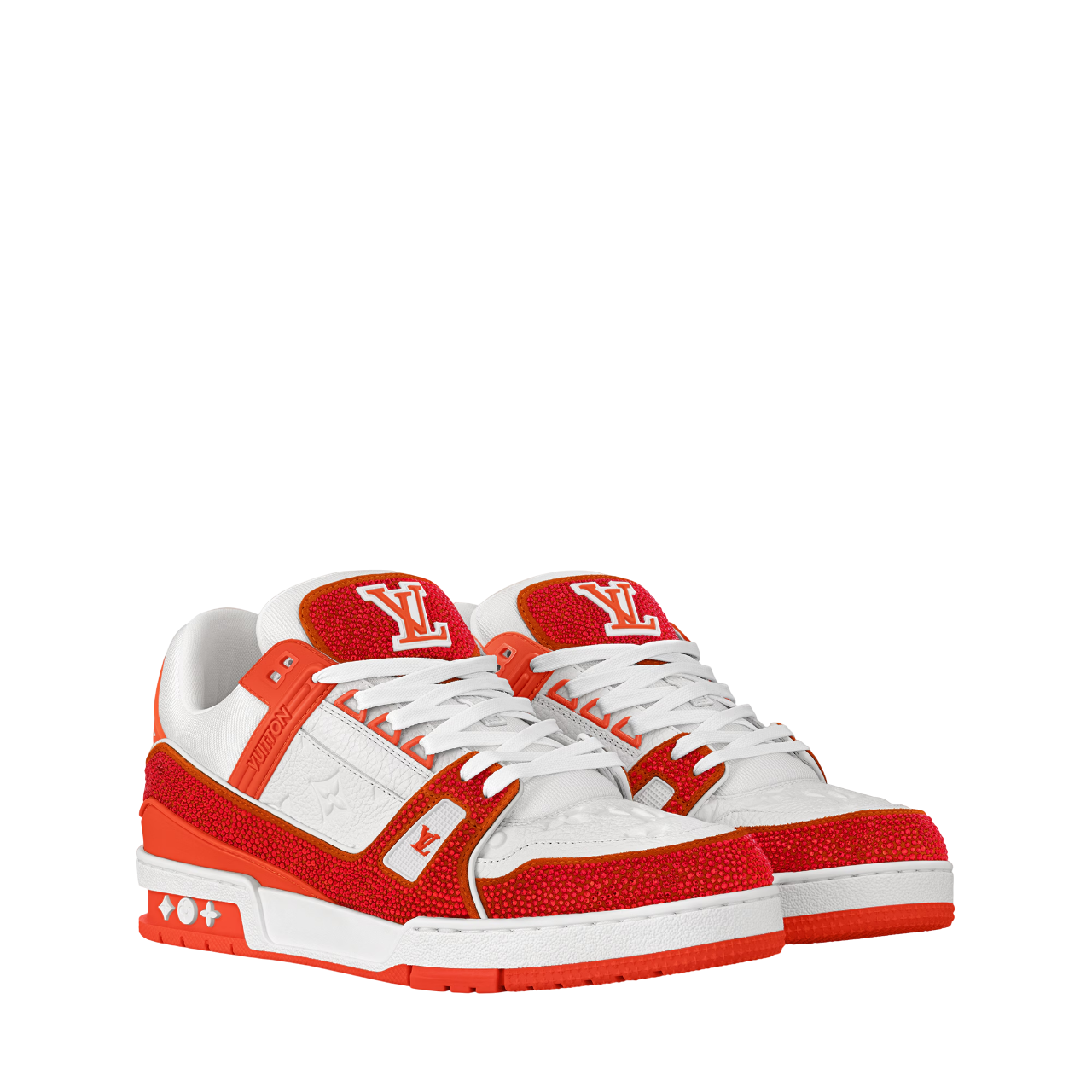 LV ORANGE SNEAKERS size 42