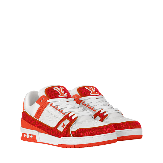 LV ORANGE SNEAKERS size 42