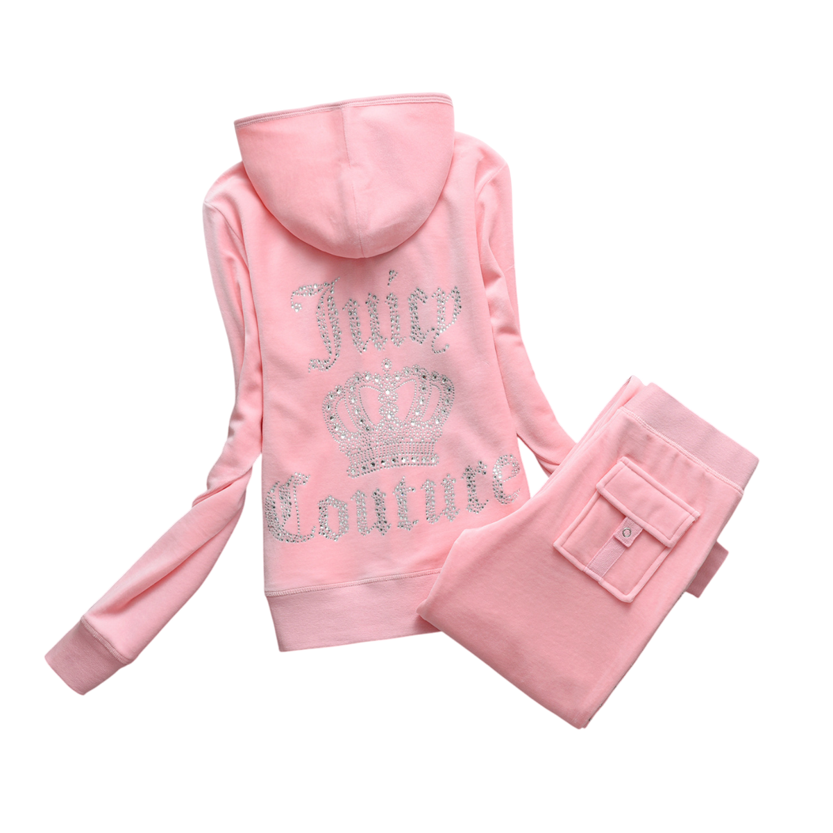 JUICY COUTURE PINK CROWN SET